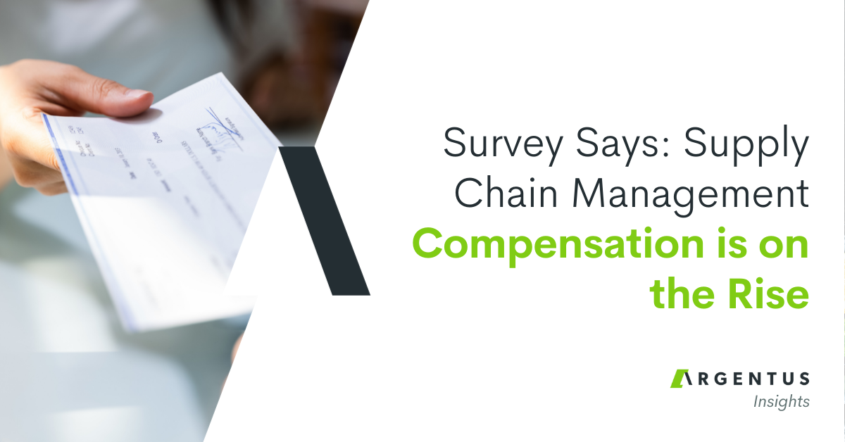 Survey Says: Supply Chain Management Compensation is on the Rise