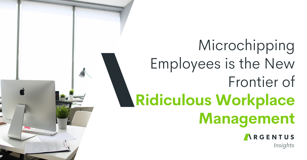 Microchipping Employees is the New Frontier of Ridiculous Workplace Micromanagement