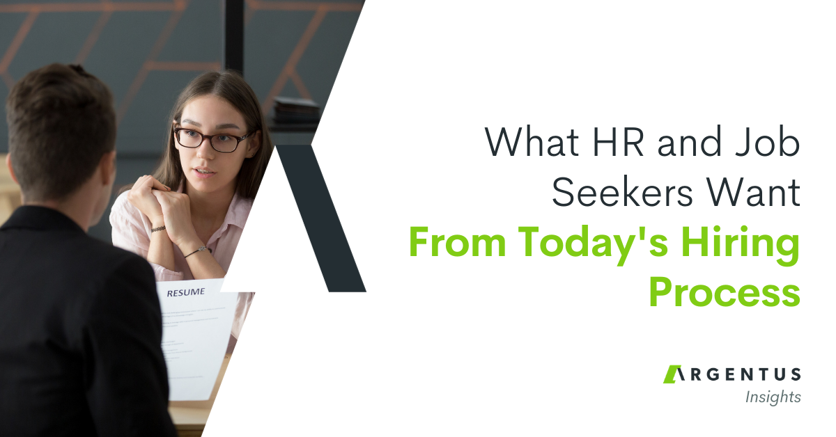 What HR and Job Seekers Want From Today’s Hiring Process