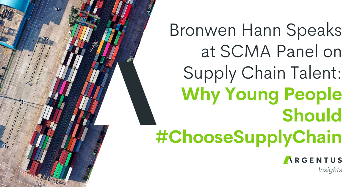 Bronwen Hann Speaks at SCMA Panel on Supply Chain Talent: Why Young People Should #ChooseSupplyChain