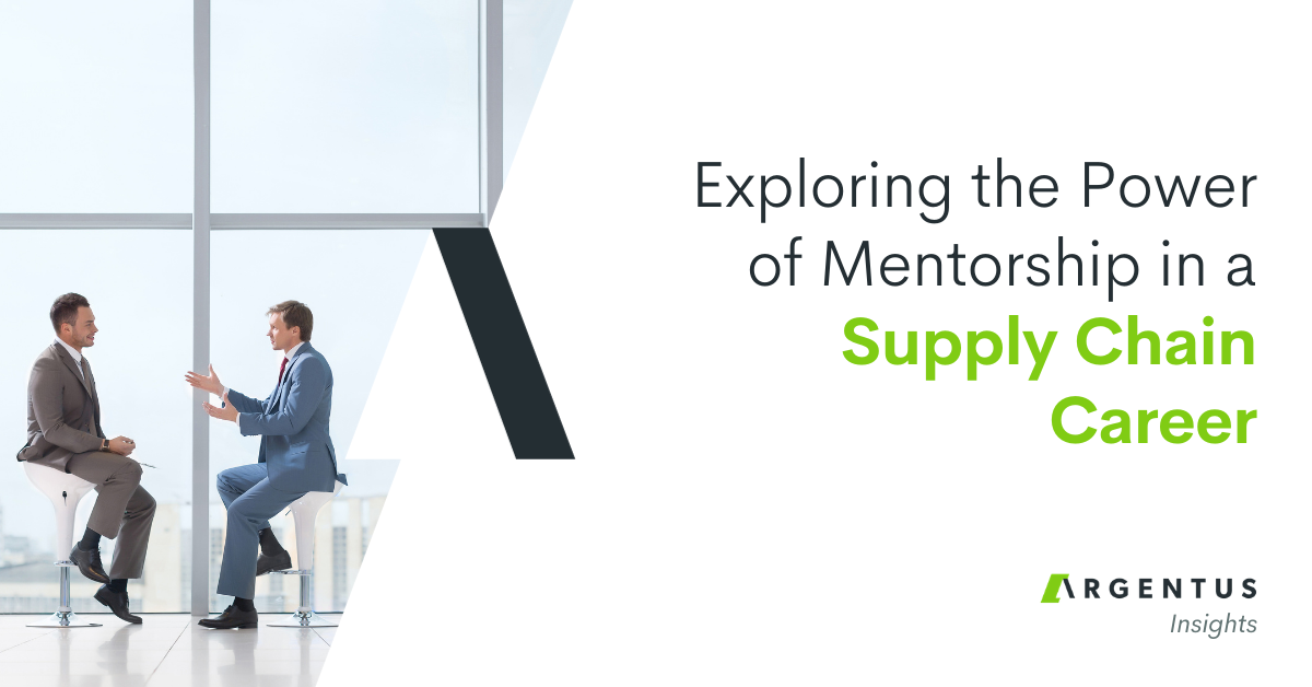 Exploring the Power of Mentorship in a Supply Chain Career