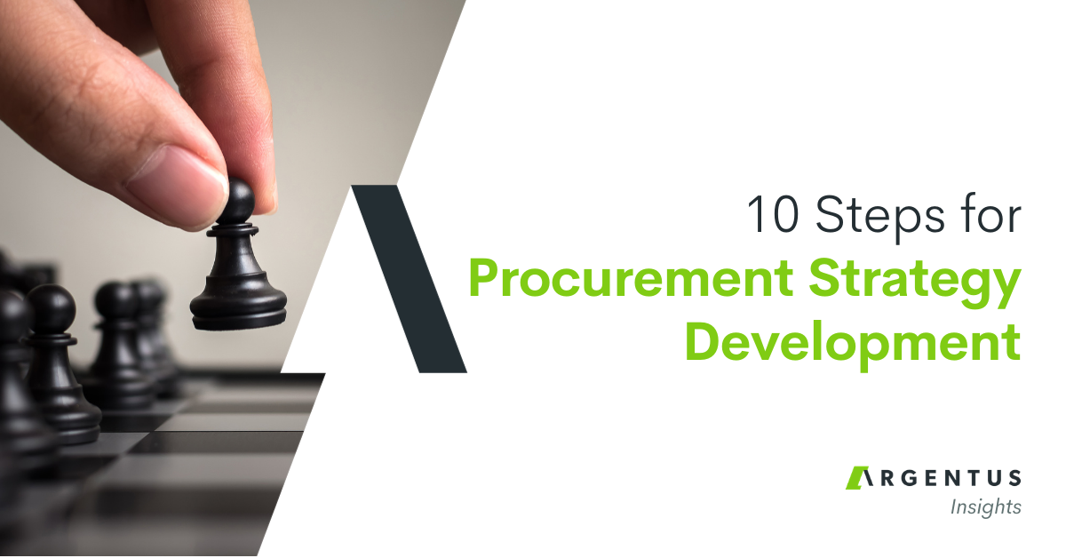 Infographic: 10 Steps for Procurement Strategy Development