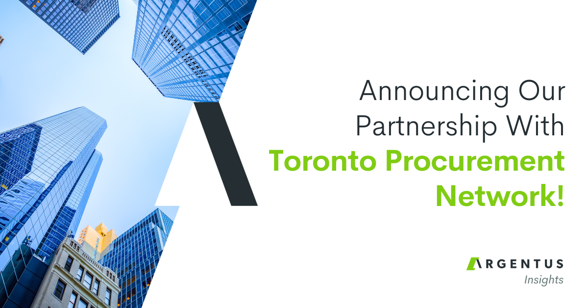 Announcing Our Partnership With Toronto Procurement Network!