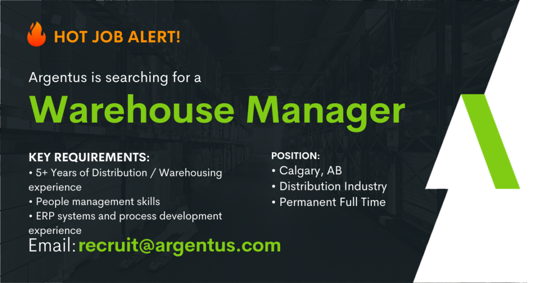 FILLED: Warehouse Manager