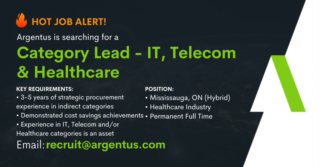 Category Lead – IT, Telecom & Healthcare