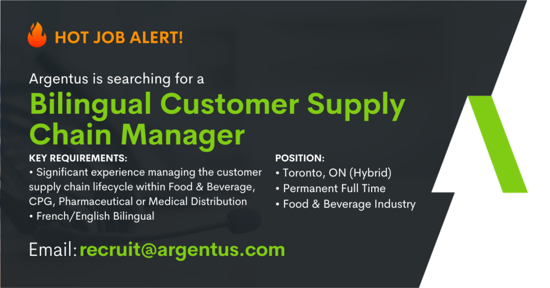 Bilingual Customer Supply Chain Manager