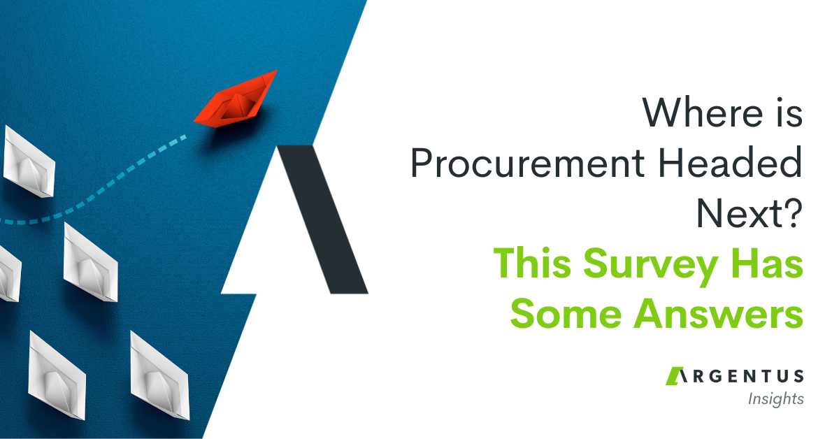 Where is Procurement Headed Next? This Survey Has Some Answers