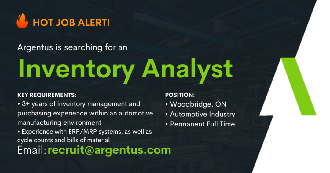 Inventory Analyst