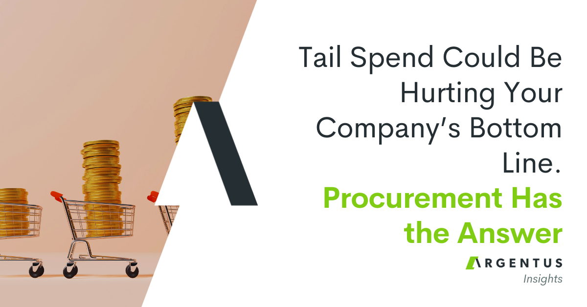 Tail Spend Could Be Hurting Your Company’s Bottom Line. Procurement Has the Answer