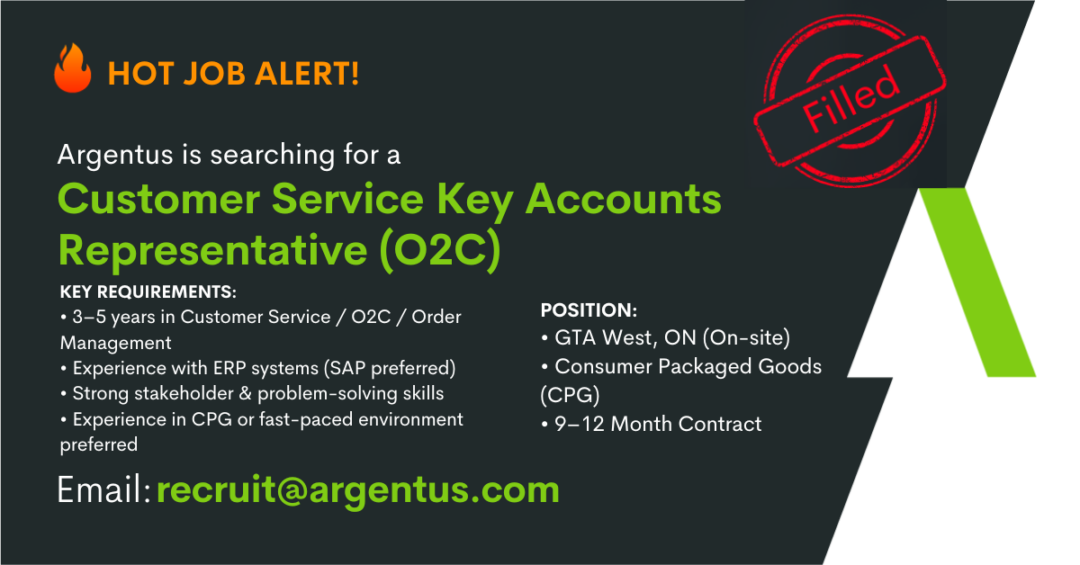 Customer Service Key Accounts Representative (O2C)