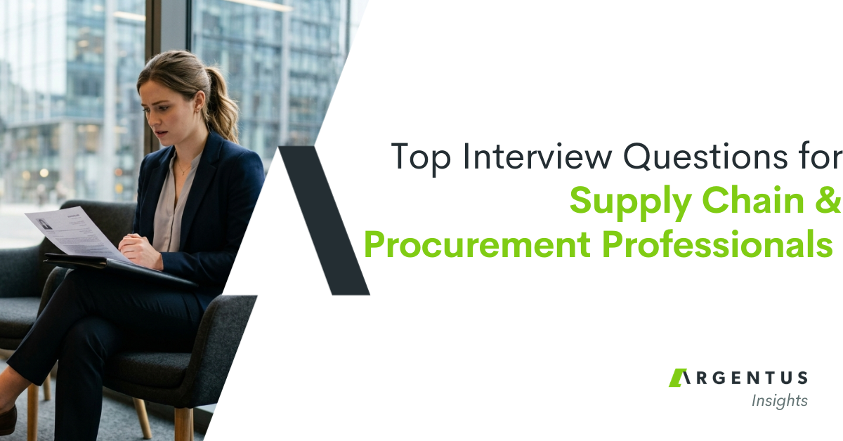 Top Interview Questions for Supply Chain and Procurement Professionals (and How to Answer Them)